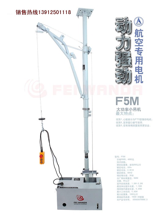 F5M 500KG lifting machine