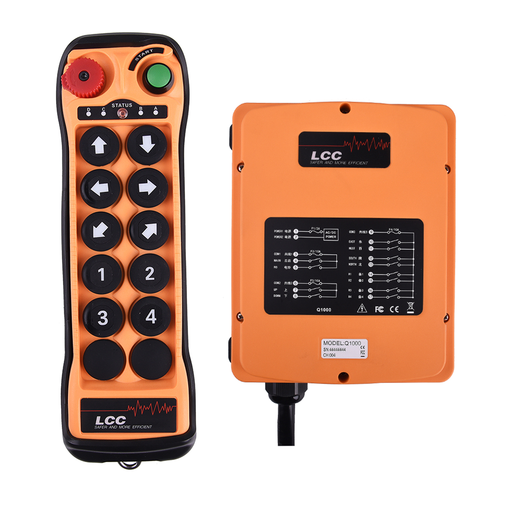 臺灣LCC Q1010+十鍵雙速工業遙控器